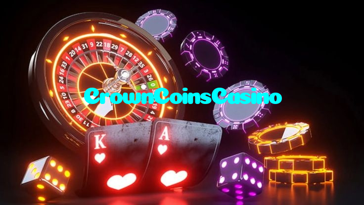 CrownCoinsCasino casino presented on mobile device in Pakistan with slots and live games